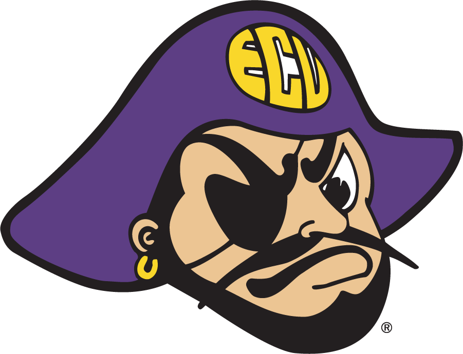 East Carolina Pirates 1983-1998 Secondary Logo diy DTF decal sticker